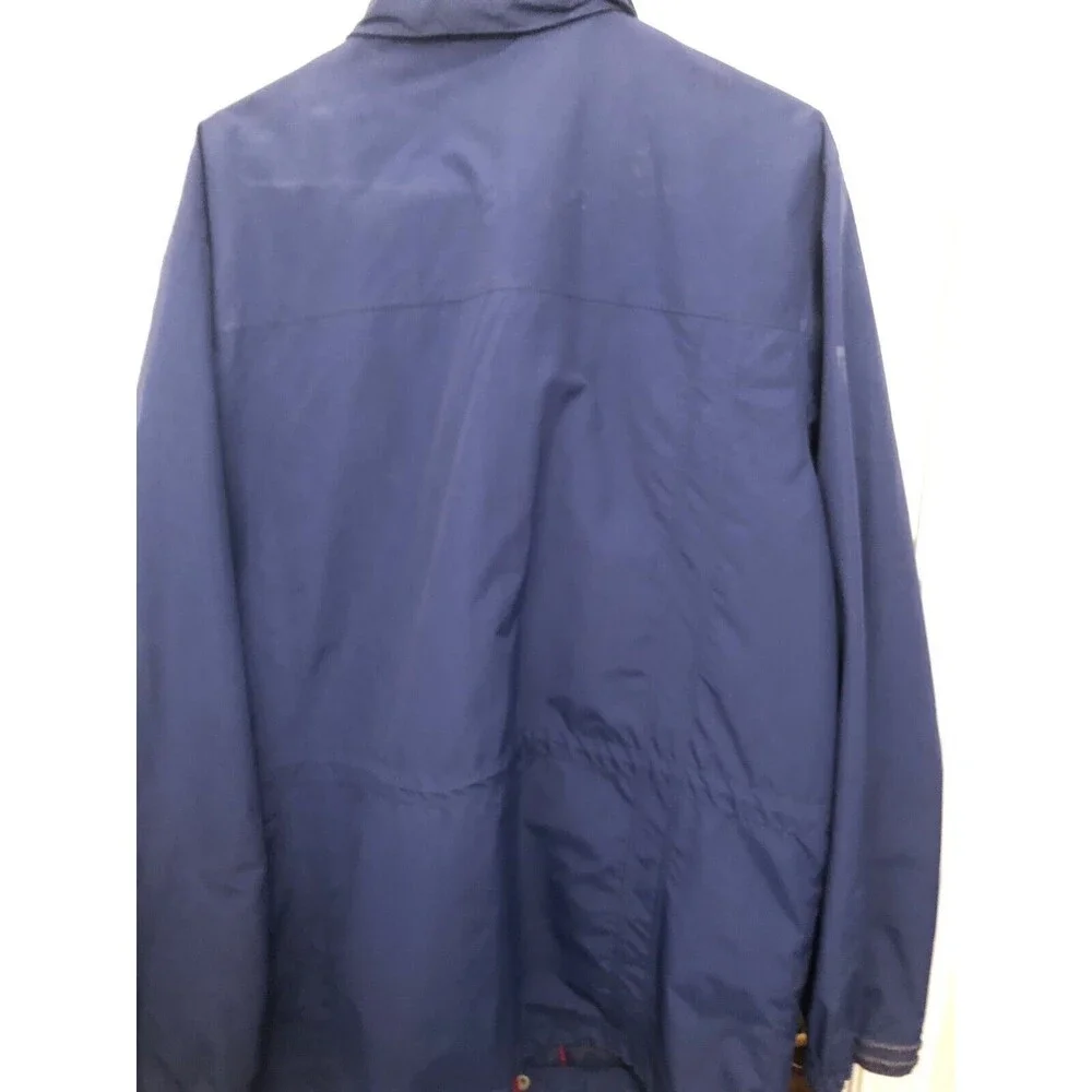 L.L. Bean soft‎ shell jacket 100% nylon dark blue Large
